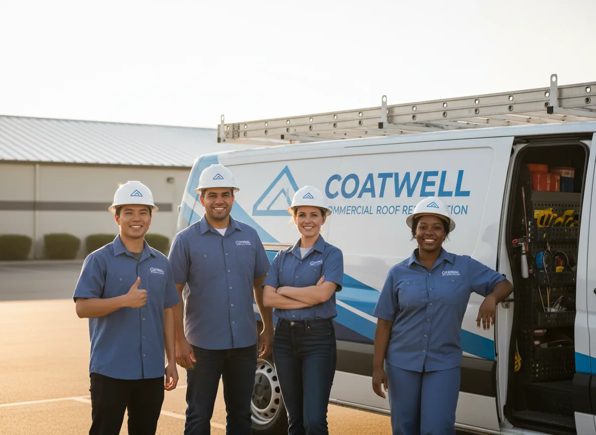 Commercial roof coating company in Quebeck, TN